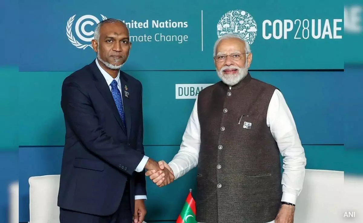 Maldives के राष्ट्रपति ने ऋण राहत के लिए भारत को धन्यवाद दिया