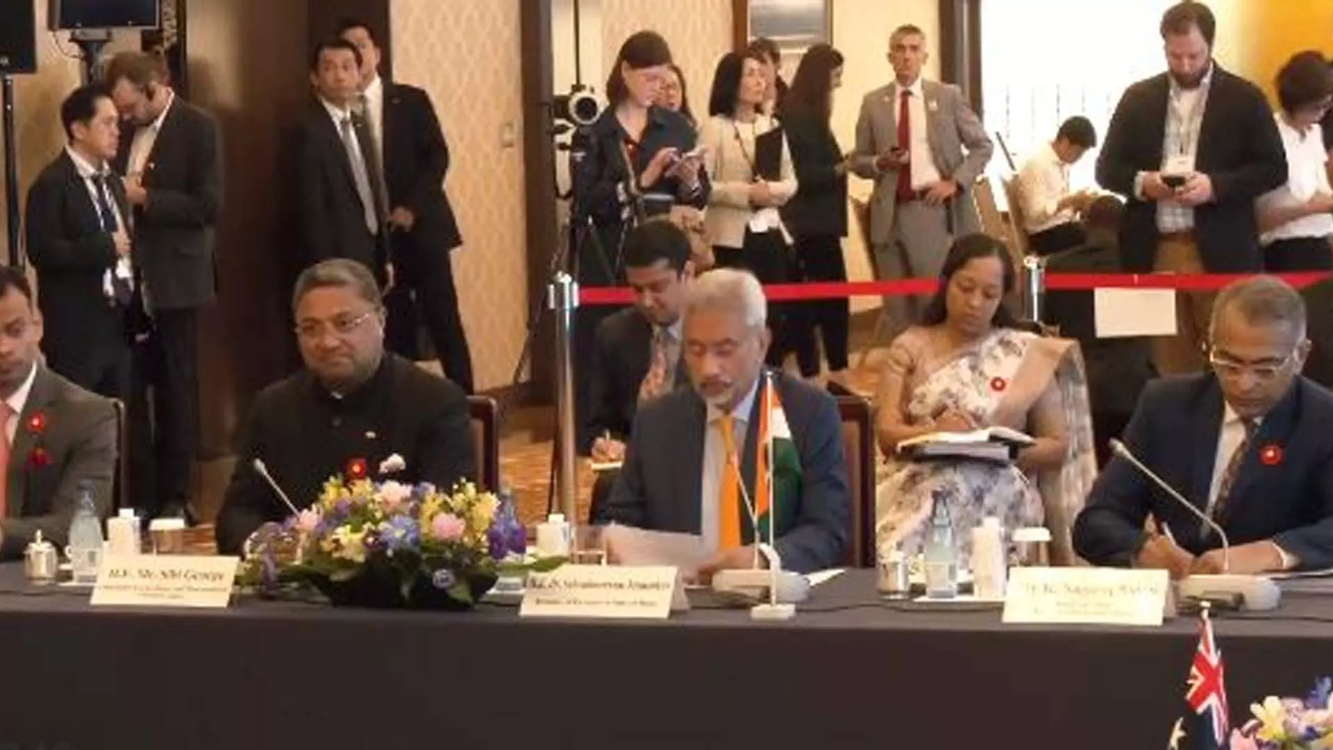 Foreign मंत्री जयशंकर ने क्वाड बैठक की शुरुआत की