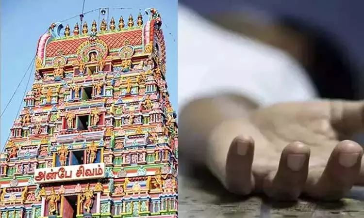 Chennai में मंदिर की मीनार से गिरकर व्यक्ति की मौत