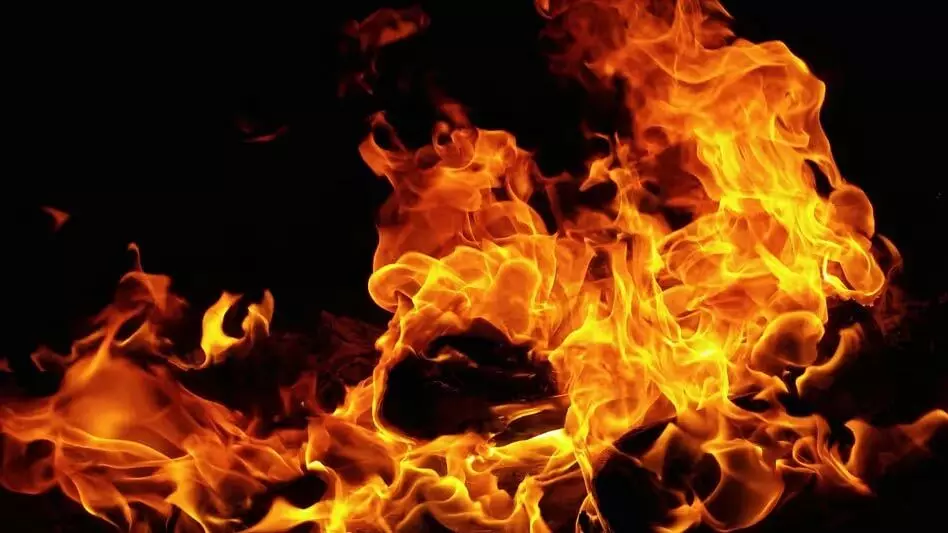 Meghalaya : शिलांग में आगजनी की घटना में सरकारी वाहन नष्ट
