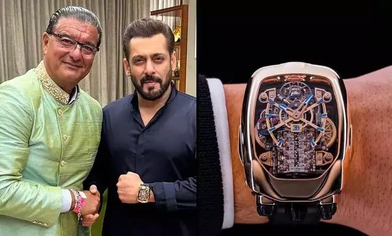 Salman Khan ने जैकब एंड कंपनी के साथ मिलकर 3.2 करोड़ रुपये की घड़ी दिखाई