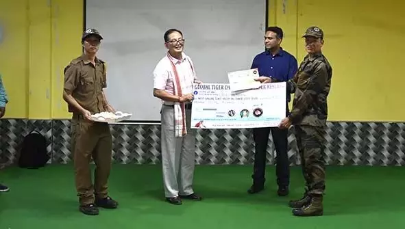 Arunachal : पक्के टाइगर रिजर्व ने वैश्विक बाघ दिवस पर समर्पित कर्मियों को सम्मानित किया