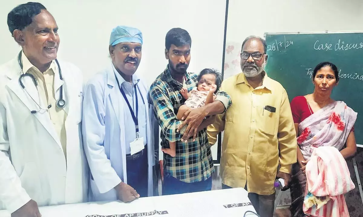 Andhra Pradesh: सरकारी अस्पताल के डॉक्टरों ने की दुर्लभ सर्जरी