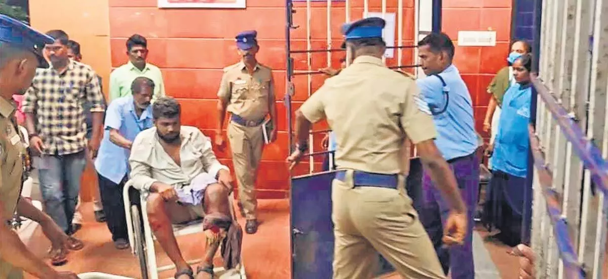 Tamil Nadu : भाजपा नेता की हत्या के आरोपी ने पुलिस से भागने की कोशिश की