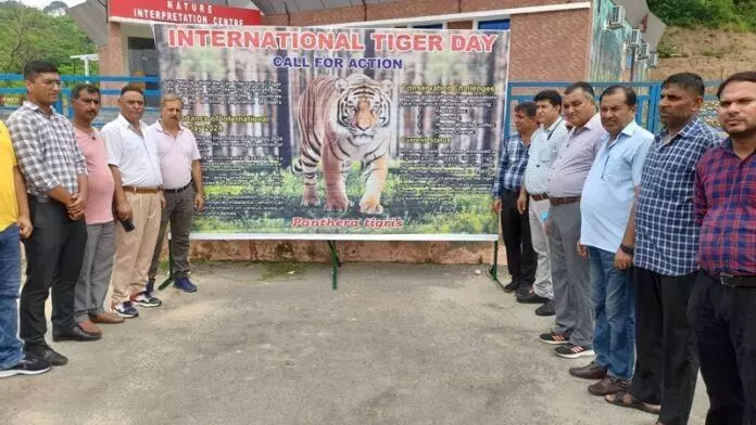 Jambu चिड़ियाघर ने अंतर्राष्ट्रीय बाघ दिवस मनाया
