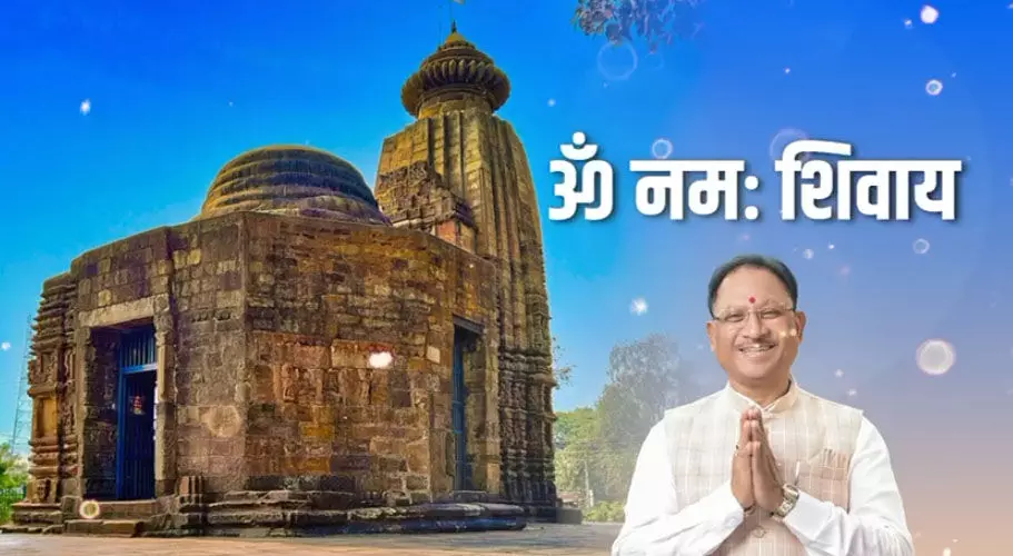 कोरबा का प्राचीन शिव मंदिर, CM विष्णुदेव साय ने शेयर किया वीडियो