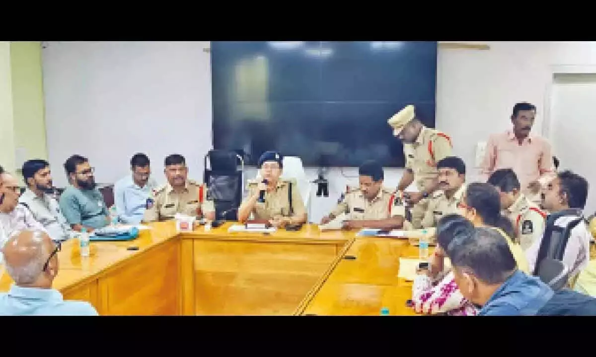 Telangana: पुलिस ने उत्तरी जोन के आरडब्ल्यूए के साथ बैठक की