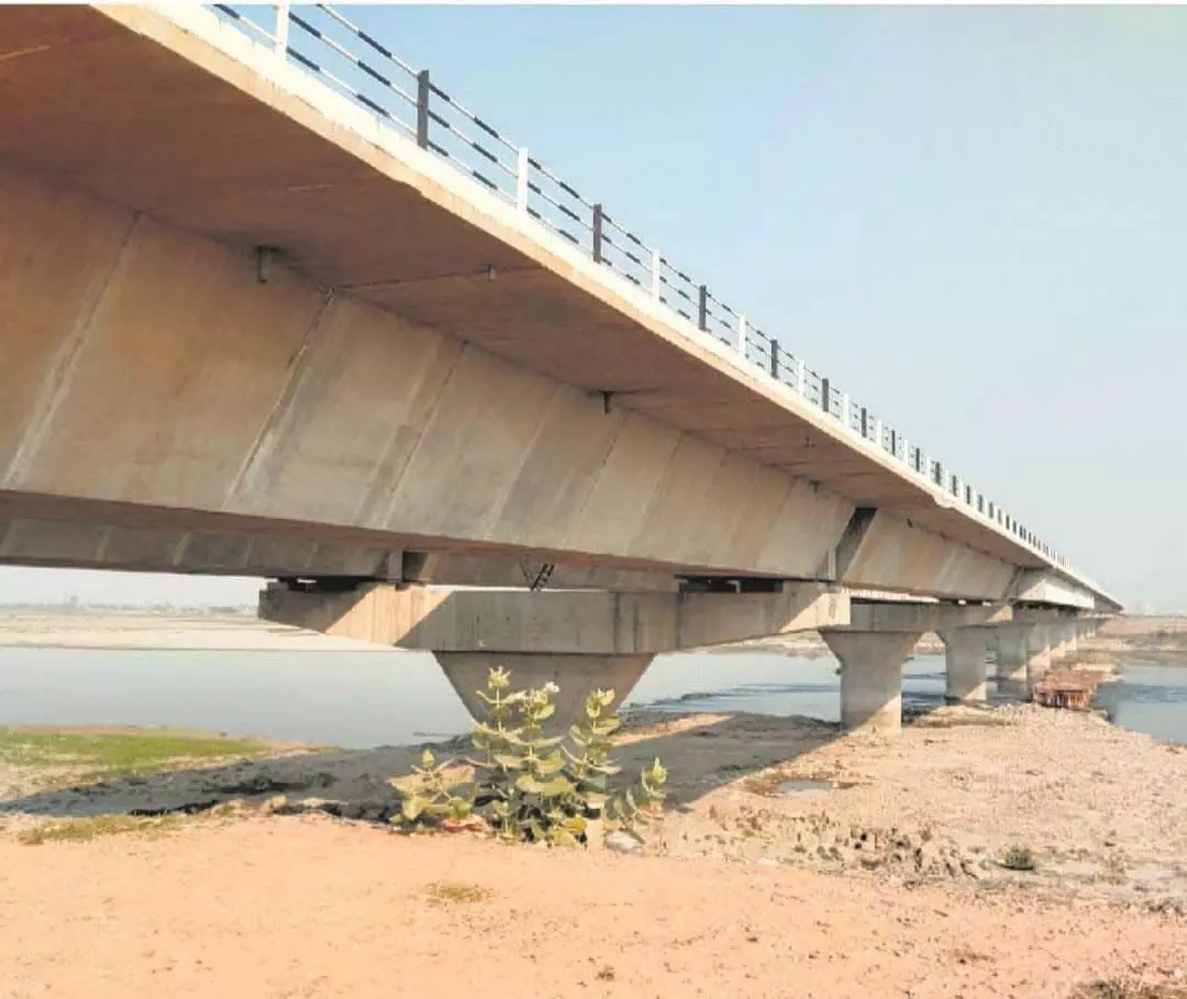 Haryana : छह डेडलाइन मिस करने के बाद, चुनाव से पहले यमुना पुल का उद्घाटन तय