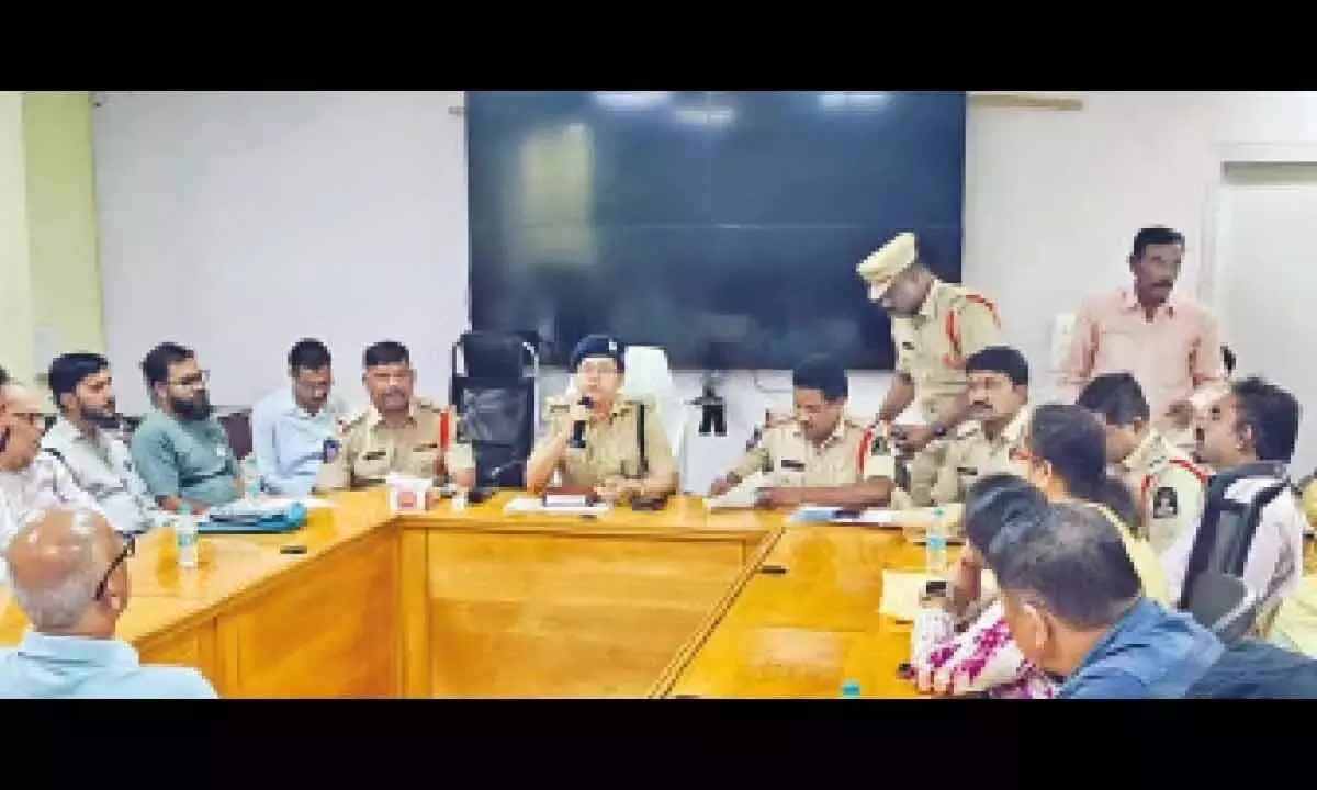 Hyderabad: पुलिस ने उत्तरी जोन के आरडब्लूए के साथ बैठक की