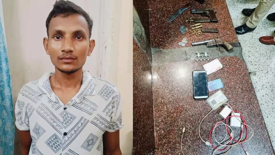 Assam : रंगिया रेलवे स्टेशन पर हथियार और गोला-बारूद के साथ एक व्यक्ति को गिरफ्तार