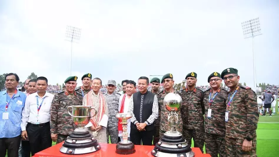 Mizoram के खेल मंत्री ने डूरंड कप 2024, कोकराझार चैप्टर का उद्घाटन किया