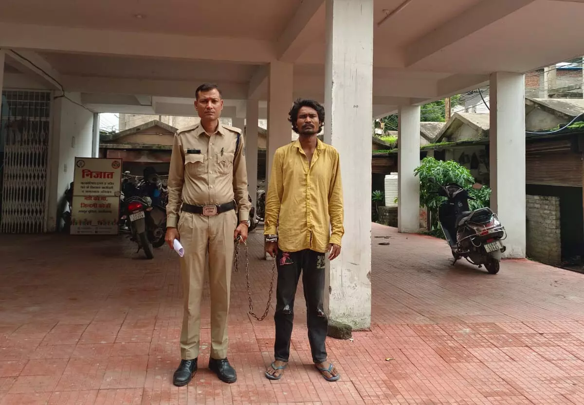 Raipur: ई-रिक्शा से बैटरी चार्जर चुराने वाला गिरफ्तार
