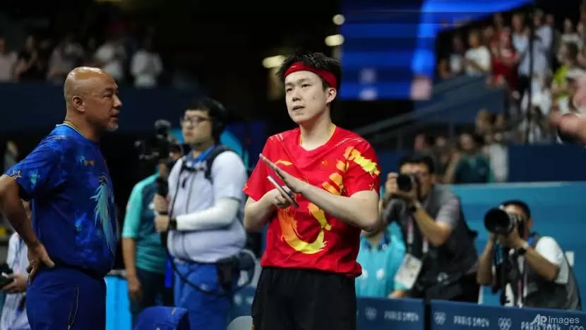 Table Tennis का बल्ला टूटने से चीन को बड़ा नुकसान