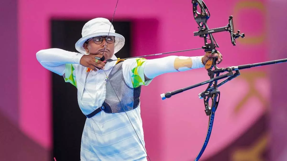 Deepika Kumari तीरंदाजी के प्री-क्वार्टर फाइनल में पहुंचीं