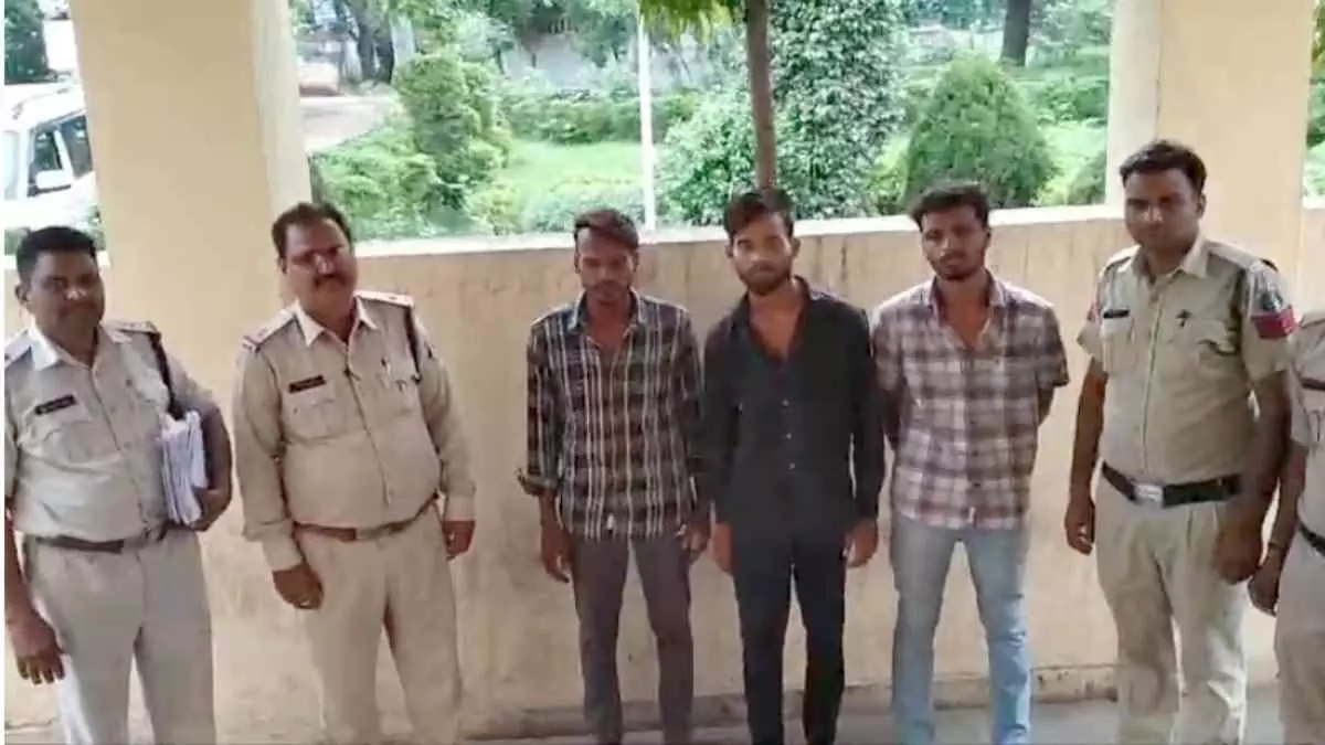 Raipur Breaking: युवक के किडनैपिंग मामलें में 3 फरार किडनैपर गिरफ्तार