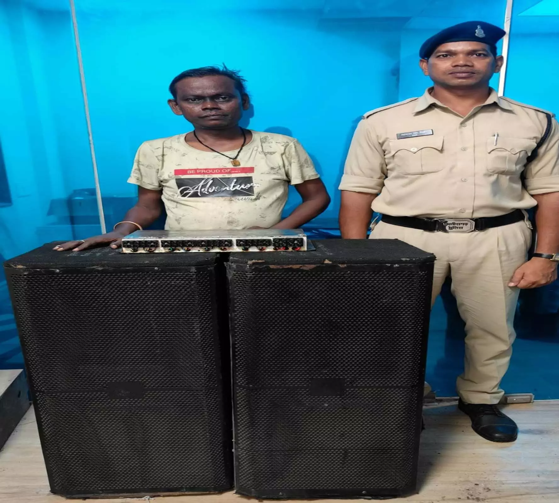 Raipur Breaking: साउंड सिस्टम बजाने वाला DJ इंदर गिरफ्तार