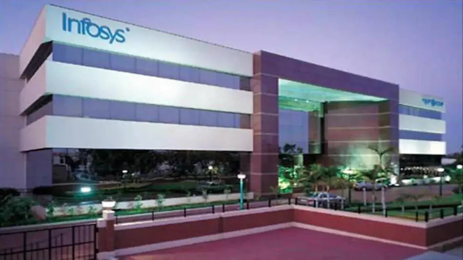 Infosys के शेयरों में करीब 1 % की गिरावट दर्ज