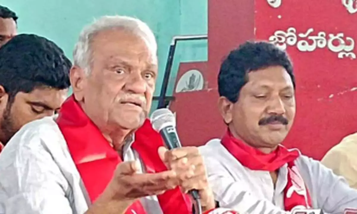 Andhra Pradesh: वाईएसआरसी शासन के भाकपा नेताओं ने आंध्र के मुख्यमंत्री से किया आग्रह
