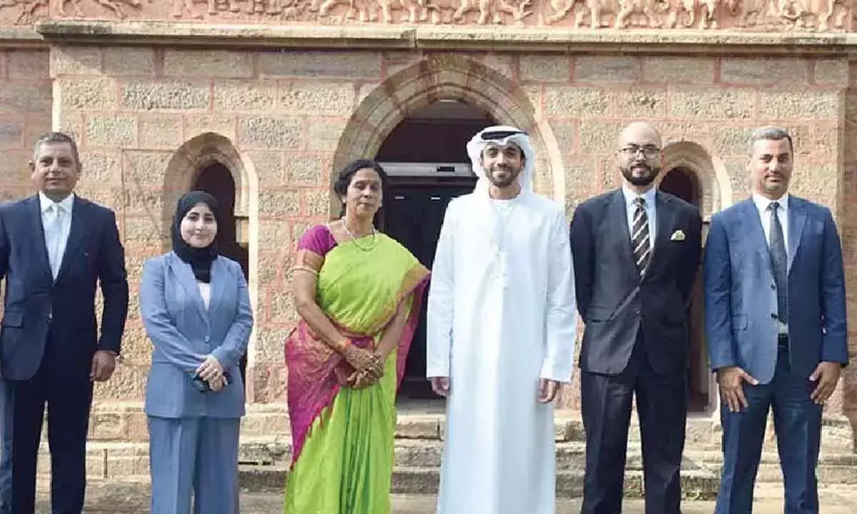 UAE के राजदूत ने बापू संग्रहालय का दौरा किया