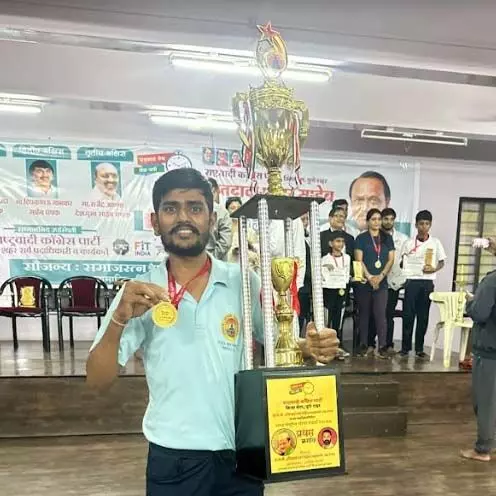 पंकज यादव ने राष्ट्रीय योग प्रतियोगिता में जीता स्वर्ण पदक