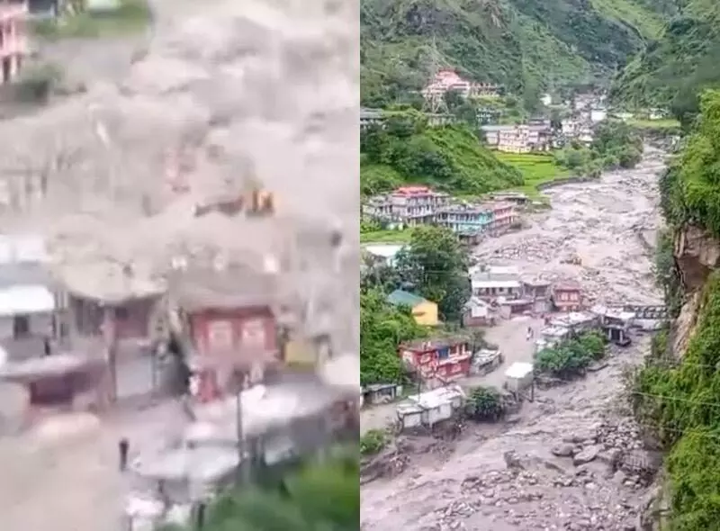 Himachal Pradesh के रामपुर के झाकड़ी में बादल फटा, 20 लोग लापता