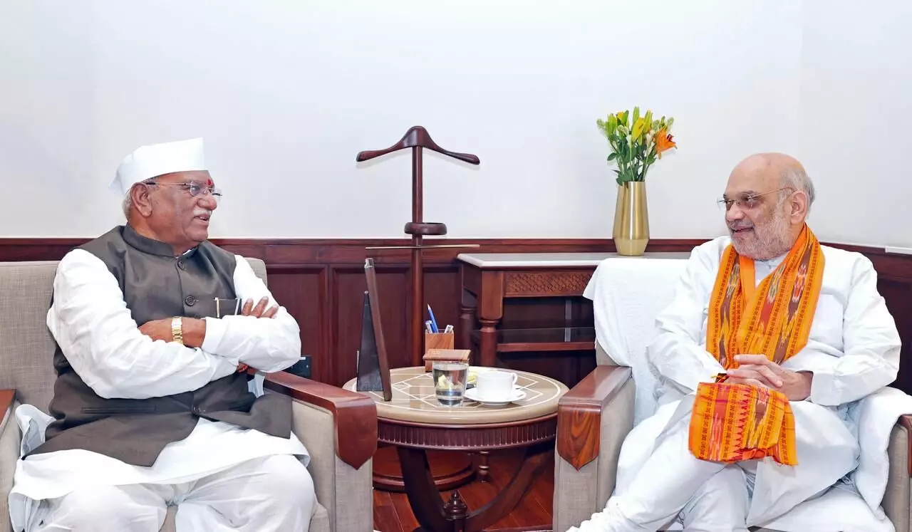Jaipur: राज्यपाल बागड़े गुरुवार को नई दिल्ली पहुँचे राज्यपाल बागड़े ने की केंद्रीय गृह मंत्री से मुलाकात