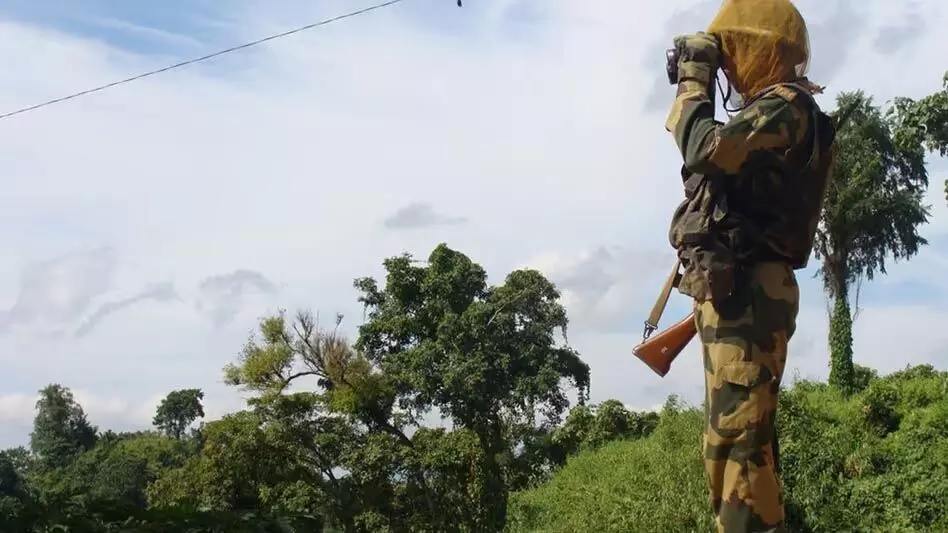 Tripura बीएसएफ ने घुसपैठ और तस्करी रोकने के लिए बहुआयामी रणनीति अपनाई