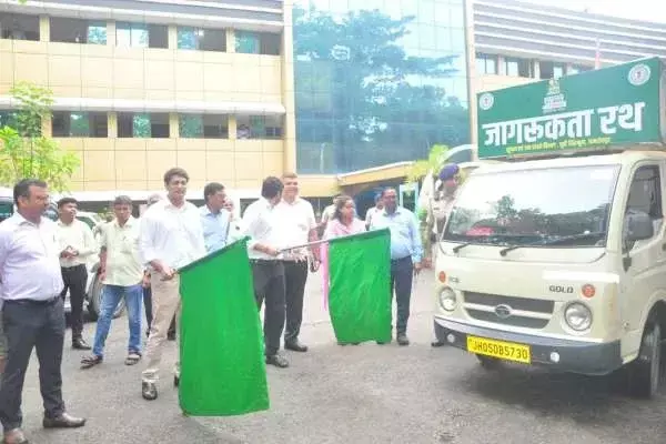 Chaibasa : मुख्यमंत्री मंइयां सम्मान योजना जागरूकता वाहन रवाना