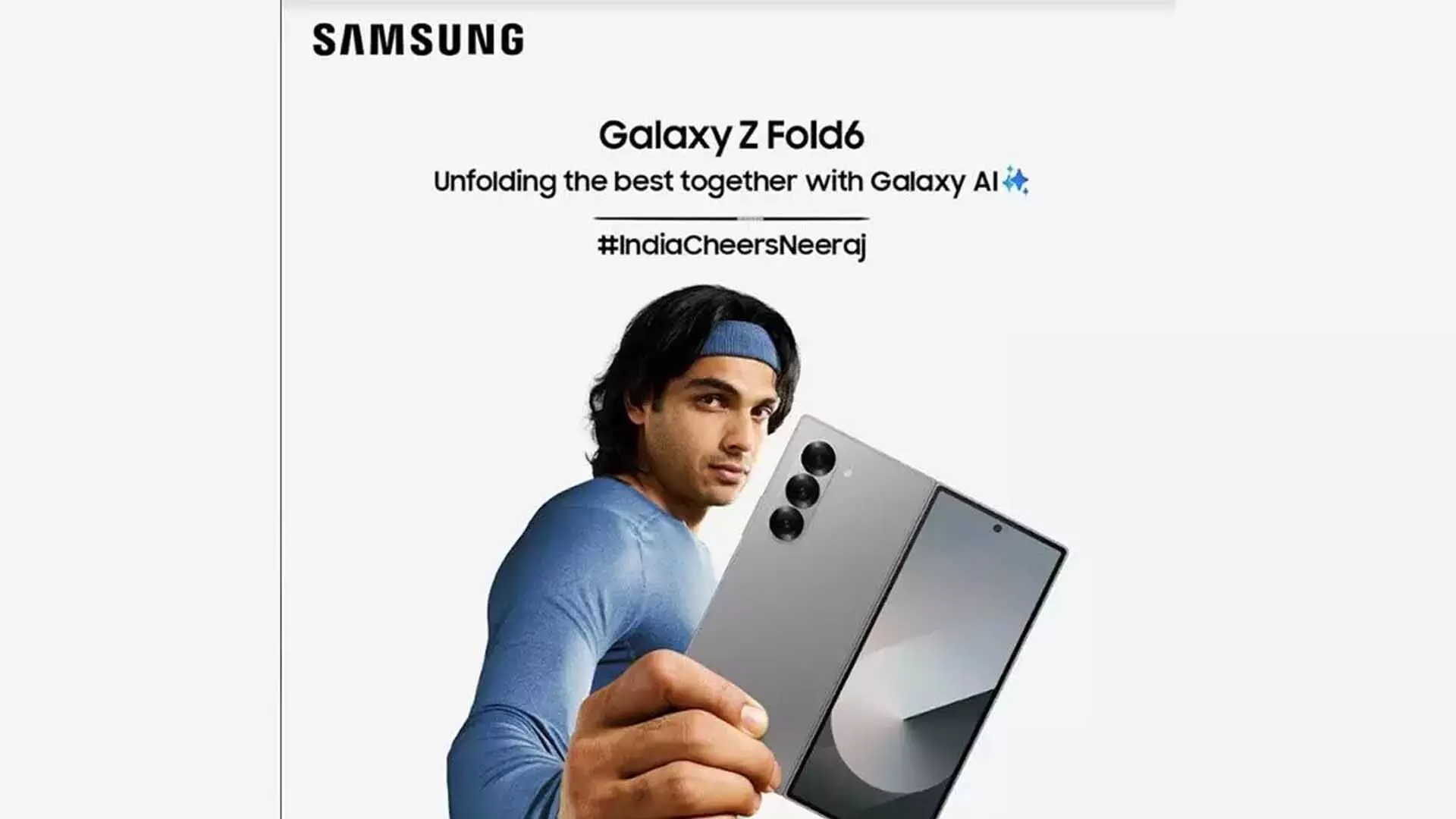 Samsung ने ‘इंडिया चीयर्स फॉर नीरज’ अभियान की घोषणा की