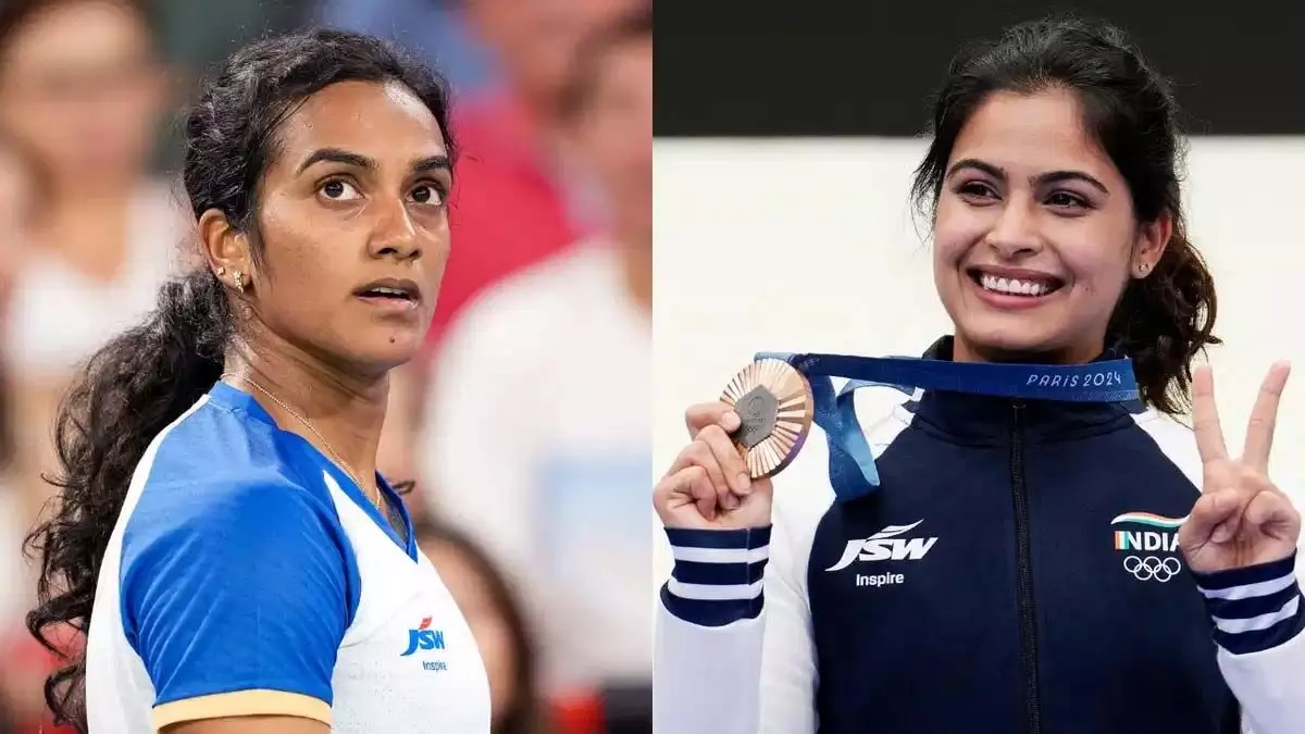 The work that PV Sindhu पूरा नहीं कर सकी सिंधु की भूमिका अब मनु भाकर निभाएंगी