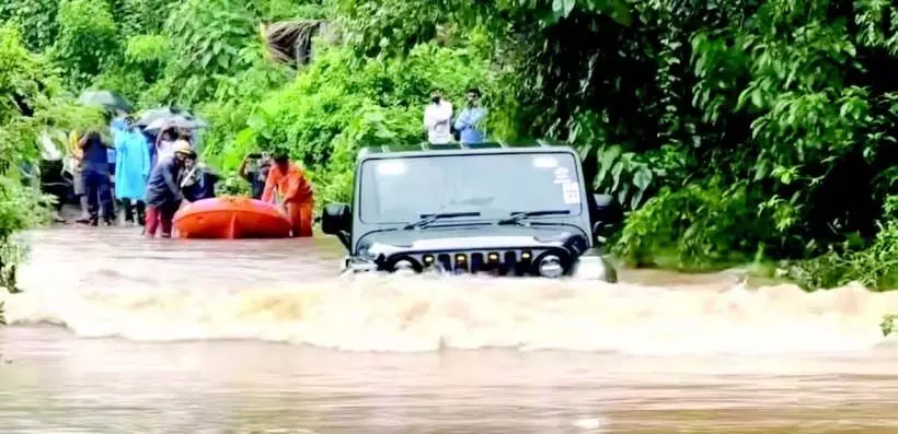 Sattari में बाढ़ जैसे हालात, कई घर जलमग्न, सामान्य जनजीवन प्रभावित