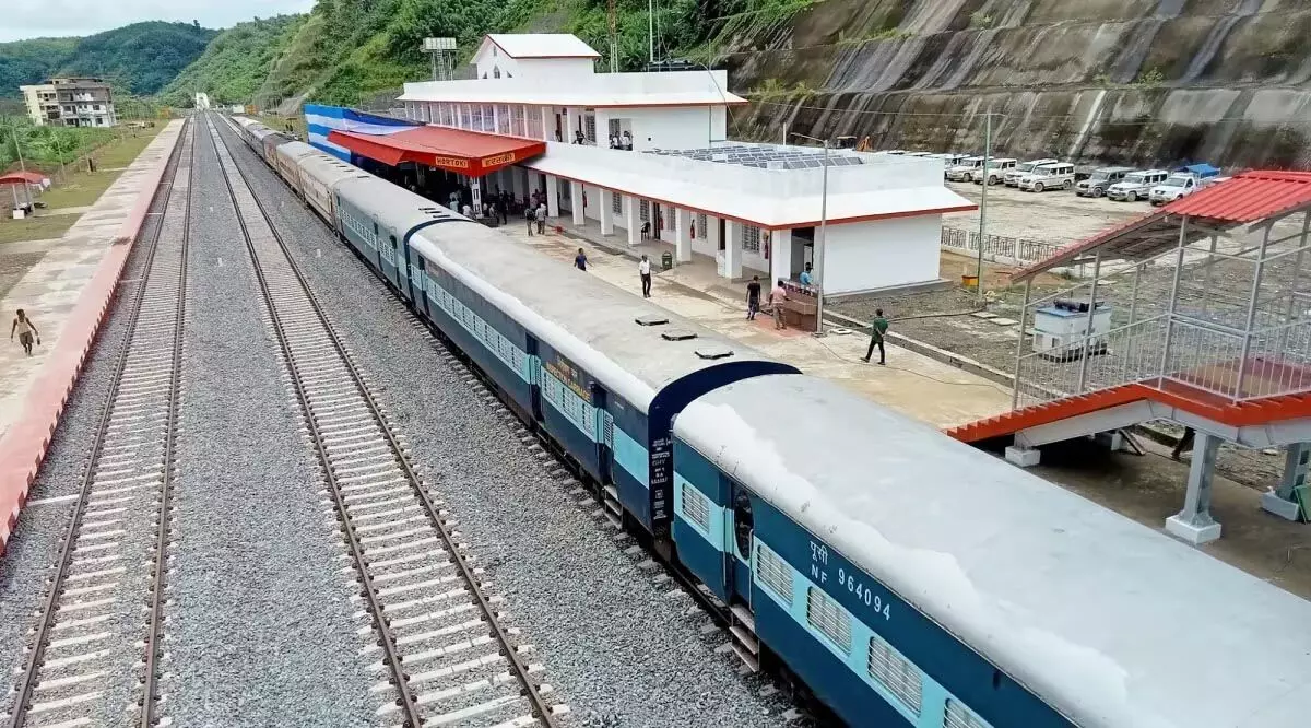 Mizoram : निरीक्षण पूरा होने के करीब, बैराबी-होरटोकी ट्रेन सेवा शुरू