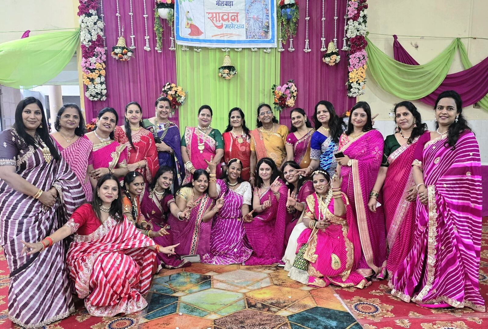 RKRC माहेश्वरी महिला मंडल ने मनाया सावन महोत्सव