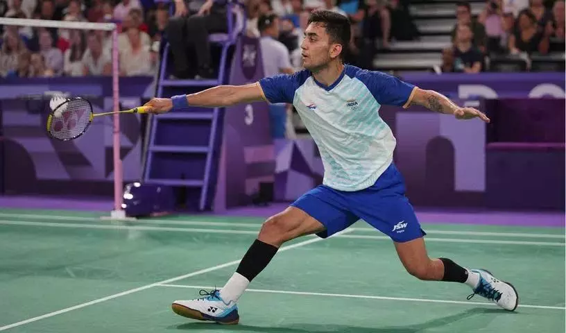 Shuttler Lakshya Sen पेरिस में चेन पर रोमांचक जीत के साथ सेमीफाइनल में