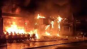 Sonipat: दुकान में लगी भीषण आग, मालिक को हुआ करीब 80 लाख का नुकसान