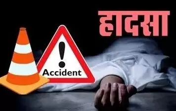 Bhilwara: ट्रक की टक्कर से एक बाइक सवार की मौत