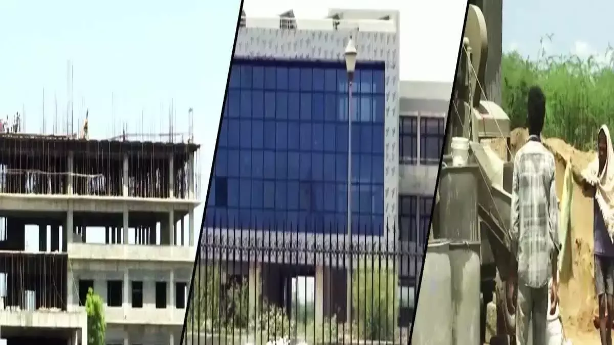 IIT टीमों ने अमरावती के सचिवालय भवनों में नींव की अखंडता का आकलन किया