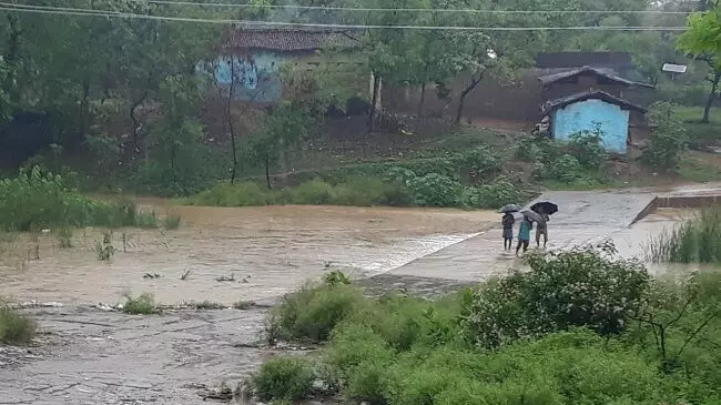 Palamu: कई घरों में घुसा अमानत नदी का पानी