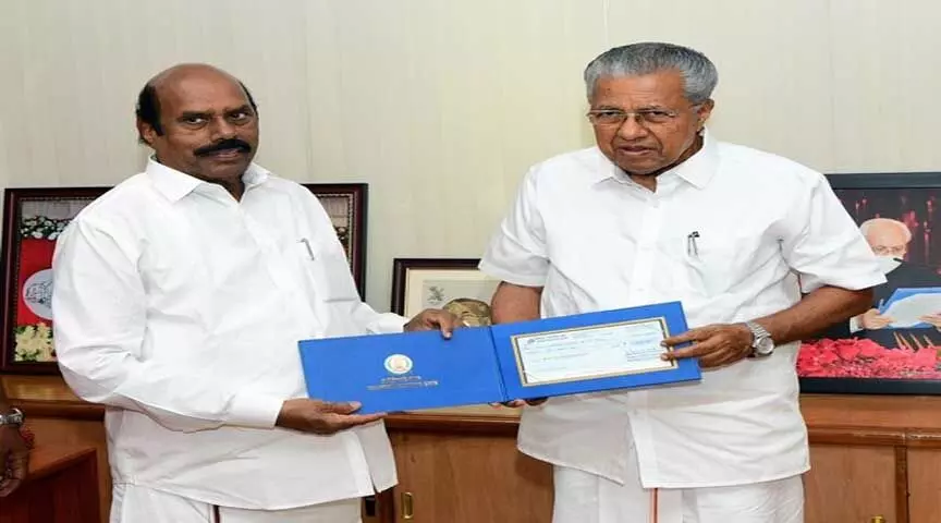 Kerala CM ने भूस्खलन के लिए 5 करोड़ रुपये की सहायता देने पर तमिलनाडु सरकार का आभार व्यक्त किया