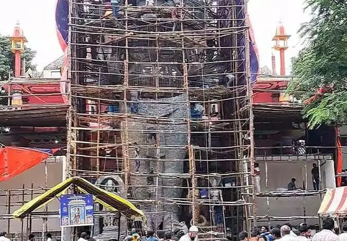Telangana: 70वीं वर्षगांठ पर 70 फीट ऊंची बनेगी खैरताबाद गणेश प्रतिमा