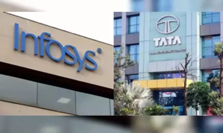 TCS , इंफोसिस के एमकैप में सबसे ज्यादा गिरावट आई