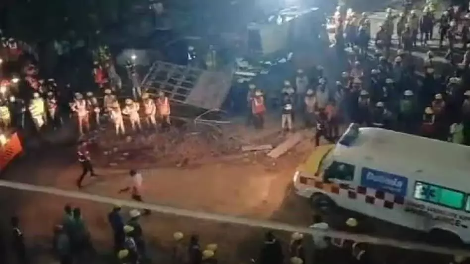 Assam : दीमा हसाओ में सीमेंट फैक्ट्री में टावर क्रेन गिरने से 5 मजदूरों की मौत