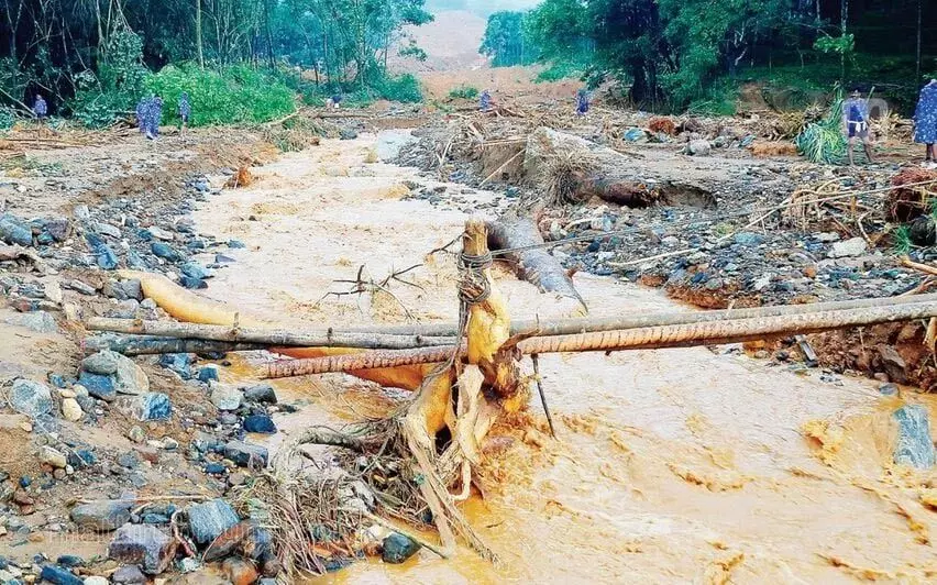 KERALA :  इसरो की सूची में पलक्कड़ 5वां भूस्खलन संभावित क्षेत्र