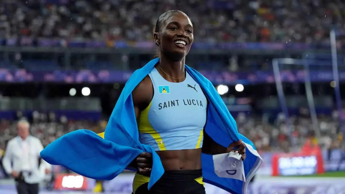 Paris Olympics: जूलियन अल्फ्रेड ने ग्रीष्मकालीन खेलों के इतिहास में सेंट लूसिया के लिए पहला पदक जीता