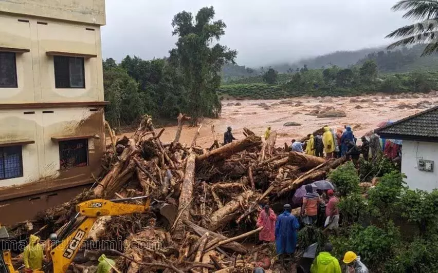 KERALA :  वायनाड भूस्खलन चलियार नदी अब हृदय विदारक घटना का प्रतीक बन गई