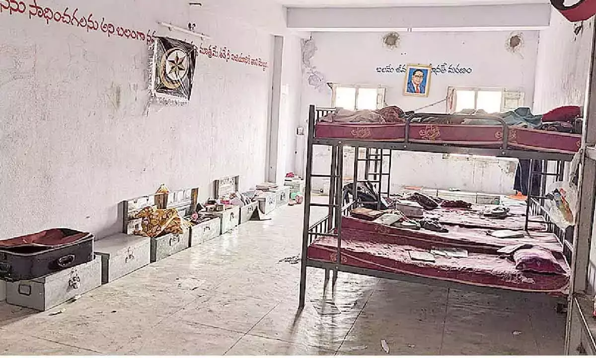 Anantapur जिले में सामाजिक कल्याण छात्रावासों में कई समस्याएं