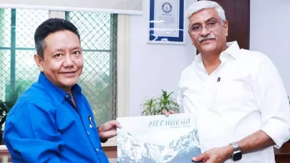 Arunachal के पर्यटन मंत्री ने राज्य के पर्यटन को बढ़ाने के लिए केंद्रीय मंत्री से मुलाकात की