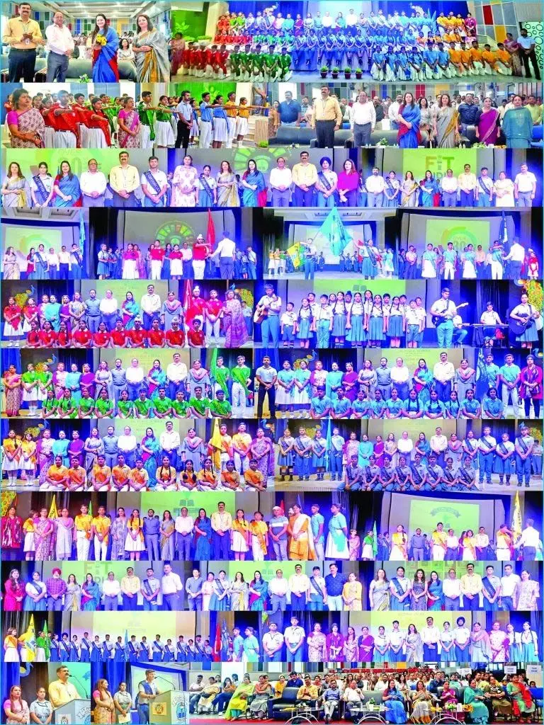 JK पब्लिक स्कूल कुंजवानी में भव्यता एवं उल्लास के साथ अलंकरण समारोह आयोजित