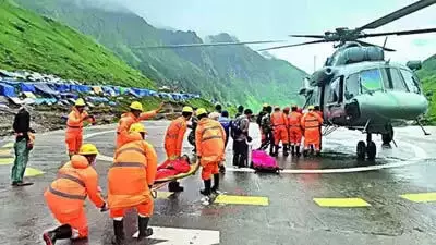 Kedarnath बचाव अभियान जारी, लिनचोली से 373 लोगों को निकाला जाएगा