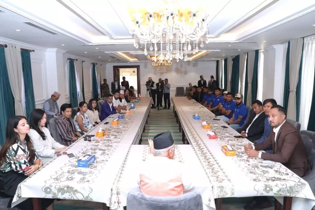 प्रधानमंत्री KP Sharma Oli ने नेपाल क्रिकेट एसोसिएशन के पदाधिकारियों के साथ की चर्चा
